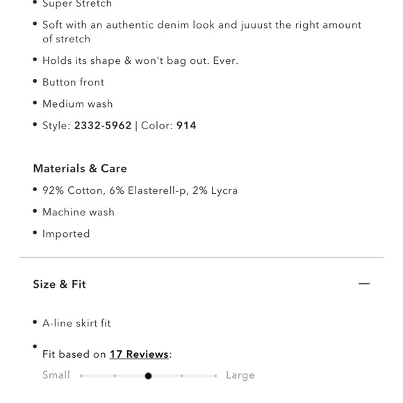 American Eagle Denim Dress XXL - Picture 6 of 7